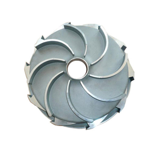 Pieza de fundición de turbina de impulsor superior de acero inoxidable personalizada de fabricación de precisión