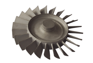 Pieza de fundición de palas de turbina de fundición a la cera perdida de precisión de acero inoxidable OEM